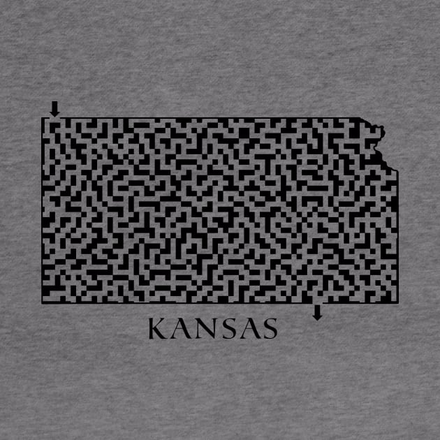 State of Kansas Maze by gorff